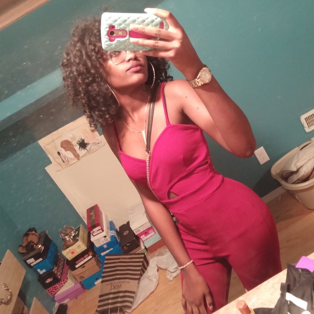 Fashion Nova Cut out Jumpsuit